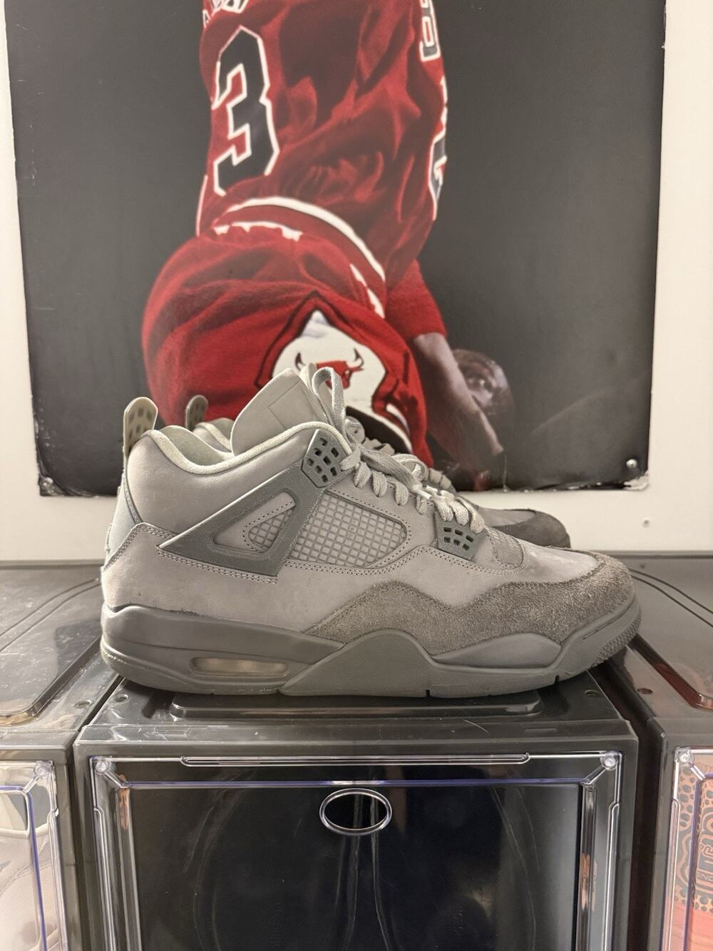 Jordan 4 Retro SE Wet Cement Paris Olympics SIZE 13 FQ7928-001